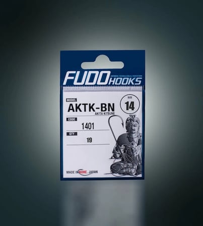 Fudo 1400 AKITA KITSUNE NO:14 BLACK NIKEL 19 LU OLTA İĞNESİ