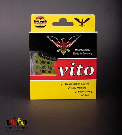 Vito Süper Strong Monoflament Şeffaf Misina 160 Metre 0,38Mm