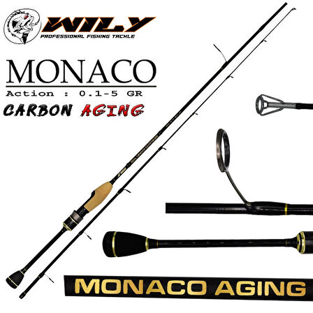 Wily Monaco 210cm Aging Kamışı 0,1-5 gr