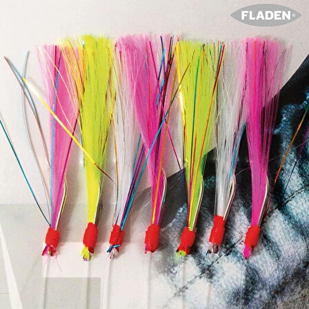 Fladen Sabiki Tinsel F17-1244 Multi 7 Köstek Çapari NO:2