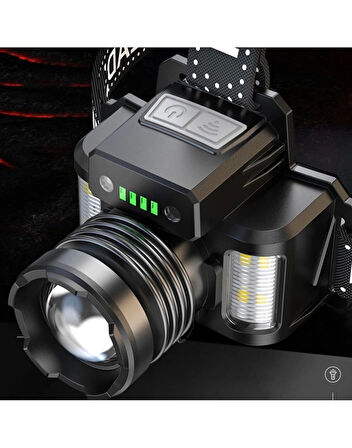 WATTON WT-625 SENSÖRLÜ CREE TG LED ŞARJLI KAFA LAMBASI