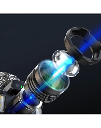 WATTON WT-625 SENSÖRLÜ CREE TG LED ŞARJLI KAFA LAMBASI
