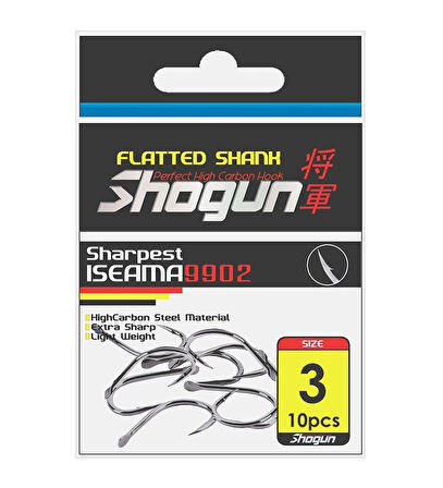 Shogun 9902 Iseama Olta İğnesi No:4/0