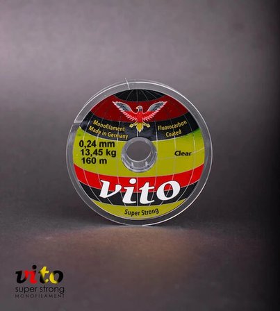 Vito Süper Strong Monoflament Şeffaf Misina 160 Metre 0,24Mm