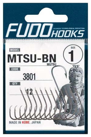 Fudo 3801 Mutsu Black Nikel Çember İğne No:8
