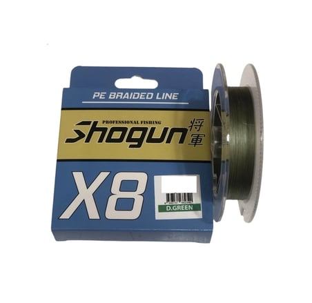 Shogun 8X 150 Mt 0,23Mm İp Misina Dark Green