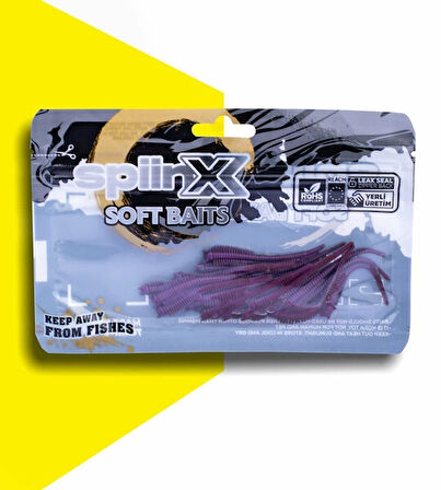 Spiinx Sandworm Lrf Silikon 6Cm 18P Renk: D.N