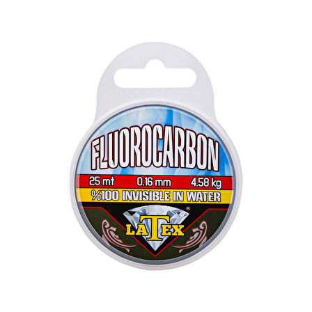 Latex %100 Fluorocarbon Misina 25mt 0.12mm
