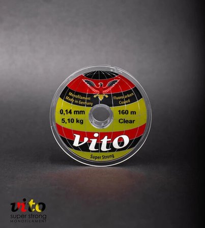 Vito Süper Strong Monoflament Şeffaf Misina 160 Metre 0,14Mm