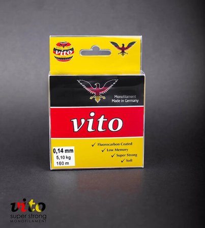 Vito Süper Strong Monoflament Şeffaf Misina 160 Metre 0,14Mm