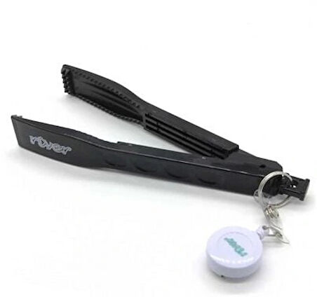 River Kilitli Balık Tutucu Maşası Siyah Renk