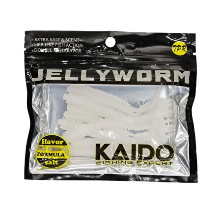 Kaido Jellyworm Jw95 Silikon Yem 10lu Pk Renk: D212