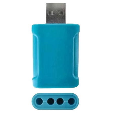 Captain 7113 Fosfor ve Şamandıra Pili İçin Pil Şarj Kiti USB li