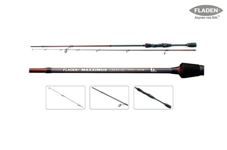 FLADEN MAXXIMUS CREEK UL 196 CM 2PC 0,5-5GR AJI LRF KAMIŞI
