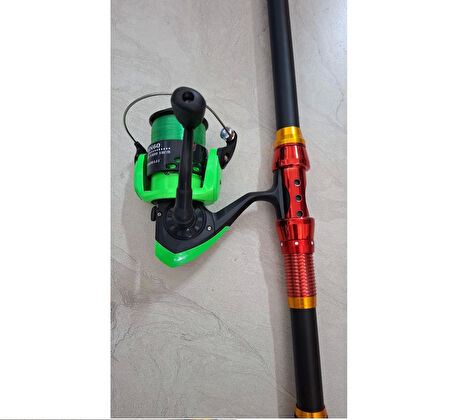 Oskar Hazır Olta Takımı (360 Hai Long Kamış+ FGN6000 Makine) Misina Hediyeli