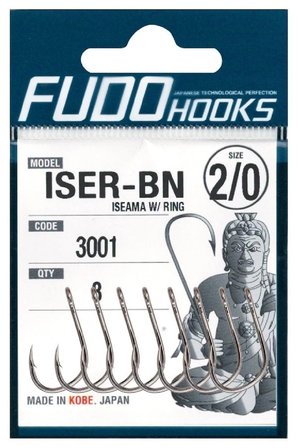 Fudo 3001 14 Lü Delikli Siyah Nikel İğne No:6