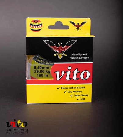 Vito Süper Strong Monoflament Şeffaf Misina 160 Metre 0,40Mm