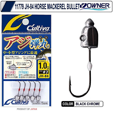 Cultiva 11779 Jh-84 Horse Mackerel Bullet Jighead 1,2Gr