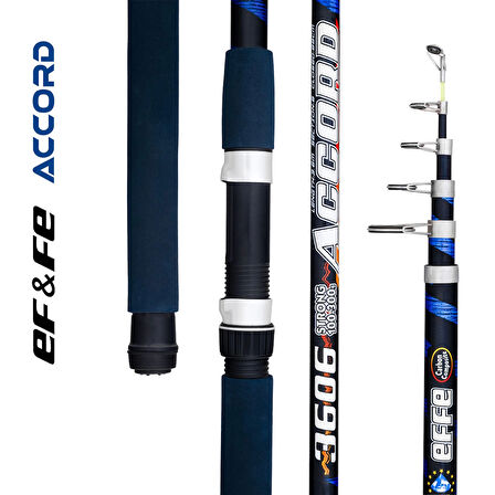 Effe Accord Mix Carbon 420 Cm 100-300Gr Atarlı Olta Kamışı