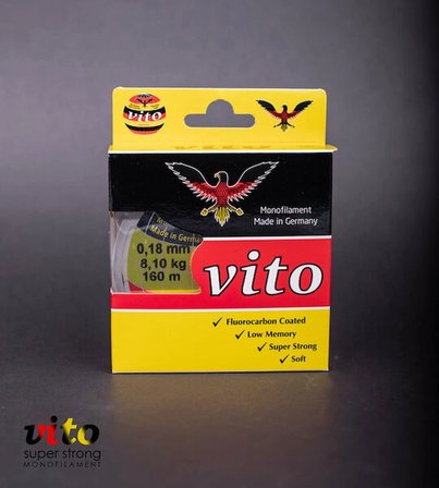 Vito Süper Strong Monoflament Şeffaf Misina 160 Metre 0,18Mm