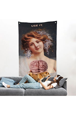 Use It Duvar Örtüsü - Kullanın-7772
