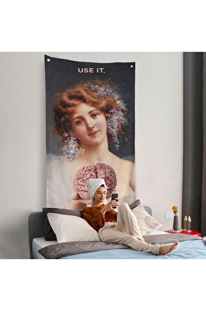 Use It Duvar Örtüsü - Kullanın-7772