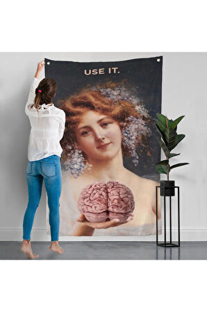 Use It Duvar Örtüsü - Kullanın-7772