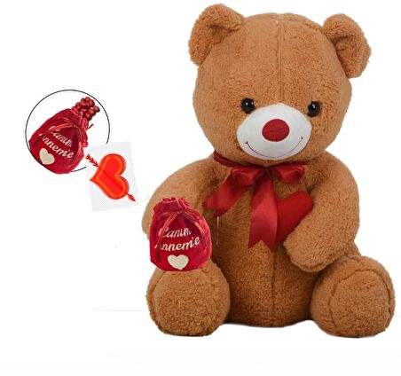 Anner Günü Özel: Çikolatalı "Canım ANNEM'e" Temalı Romantik Ayı