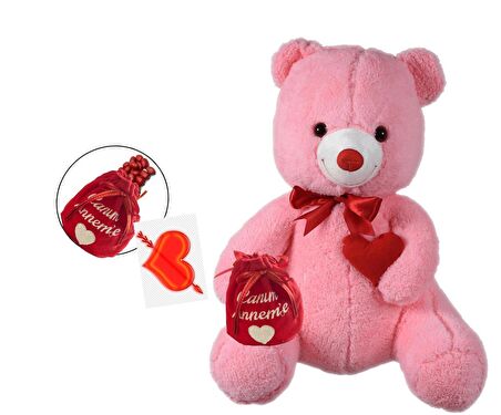 Anner Günü Özel: Çikolatalı "Canım ANNEM'e" Temalı Romantik Ayı