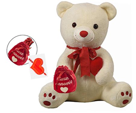 Anner Günü Özel: Çikolatalı "Canım ANNEM'e" Temalı Romantik Ayı