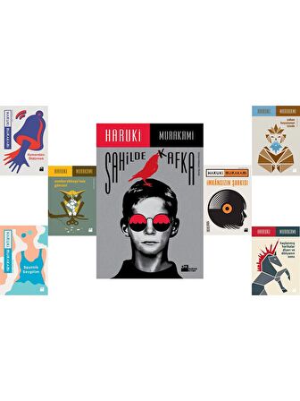 Haruki Murakami 7 Kitap Set (Kumandanı Öldürmek, Zemberekkuşu, Sputnik Sevgilim, Sahilde Kafka, Imkansızın Şarkısı, Yaban Koyununun Izinde, Haşlanmış Harikalar Diyarı ve Dünyanın Sonu)