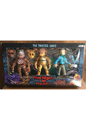 Five Nights At Freddys Aksiyon Figür Oyuncak 3 Lü Set