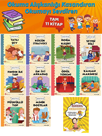 2.Sınıf Okuma Alışkanlığı Kazandıran Okumayı Sevdiren Tam (11 Kitap) 4