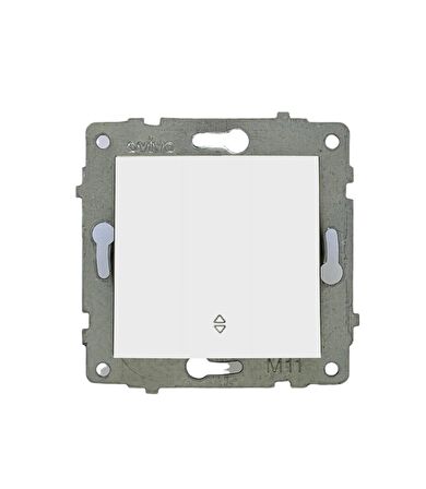 Tenda Grano Beyaz Vavien Anahtar ( 20 Adet ) ÇERÇEVE HARİÇTİR