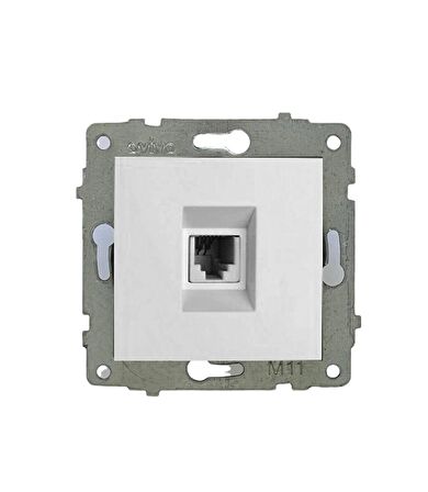 Ovivo Grano Beyaz Natural Numeris Telefon Prizi ( 20 Adet ) ÇERÇEVE HARİÇTİR