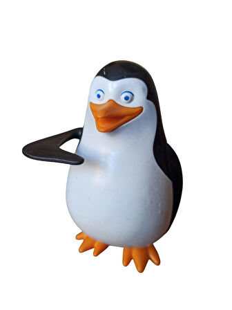 Vintage Madagaskar Karakteri Penguen Figür Oyuncak & 12 Cm 