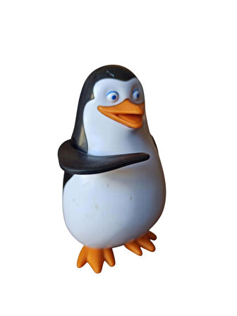 Vintage Madagaskar Karakteri Penguen Figür Oyuncak & 12 Cm 