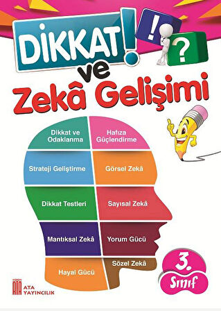 3. Sınıf Okula Yardımcı Eğitici Okuduğumu Anlıyorum - Dikkat ve Zeka Gelişimi - 10 lu Hikaye Seti 3