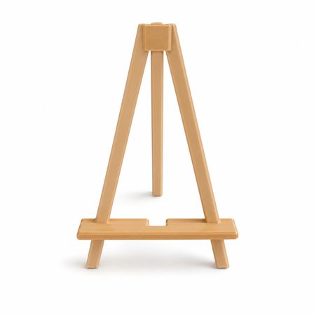 Mini Şövale Telefon Standı – 3D Baskı Masaüstü Telefon Tutucu