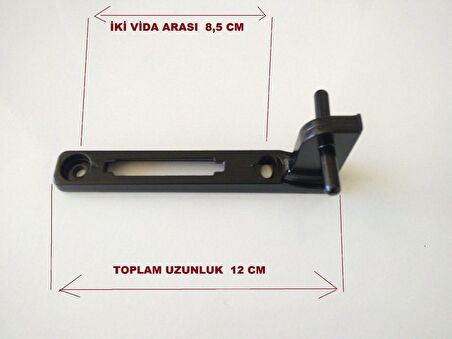 Bosch Orta Menteşe , inox Buzdolabı Kapı Orta Menteşesi Siyah