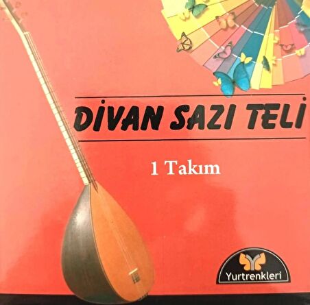 YU22 Divan Saz Teli Set. ( Bambam Teli Yoktur)