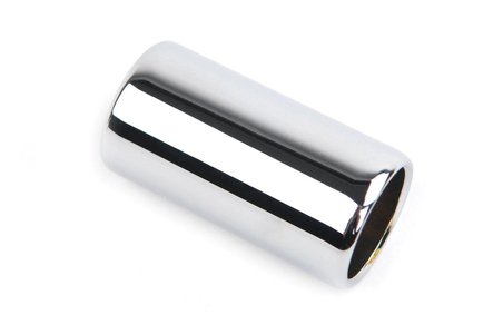 D'Addario PWCBS-SM Gitar Slide Chrome Ptd Brass Slide Std-Med