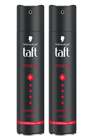 Taft Power Kafein Saç Spreyi 250ml - 2'li Set Güçlendirme