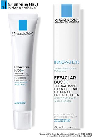 LA ROCHE-POSAY Effaclar Duo(+) Cilt Kusurlarına Ve Akne Lekelerine Karşı Bakım Kremi 40 Ml 1 Paket