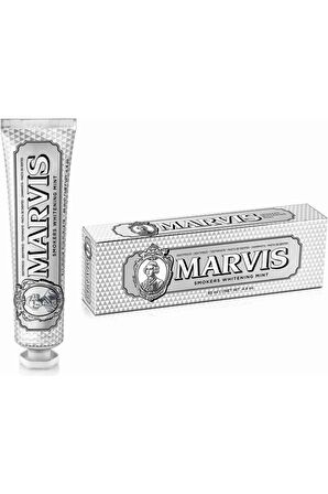 Marvis Smokers Whitening Mint 85Ml-Beyazlatici 1 Paket Marvis