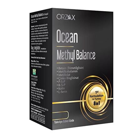 Ocean Methyl Balance 30 Kapsül