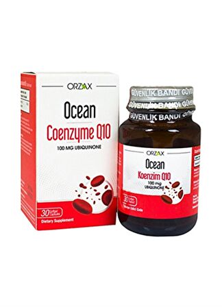 Ocean Koenzim Q10 100 mg 30 Kapsül (DCN101)