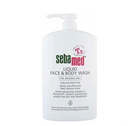 Sebamed Liquid Face & Body Wash 1 lt (sbm101)