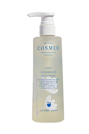 COSMED Atopia Cleansing Oil - Yüz Ve Vücut Için Temizleme Yağı 400ml (csm101)