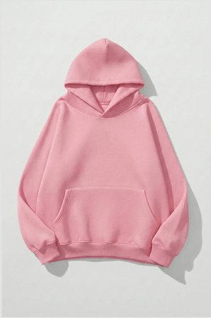 Unisex Yumuşak Dokulu Unique Fingerprint Baskılı Tasarım Oversize 3 İplik Hoodie Sweatshirt